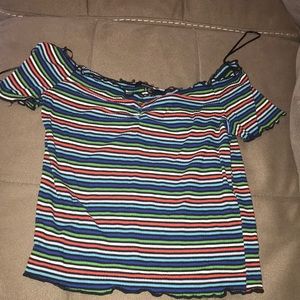 Off the shoulder blouse